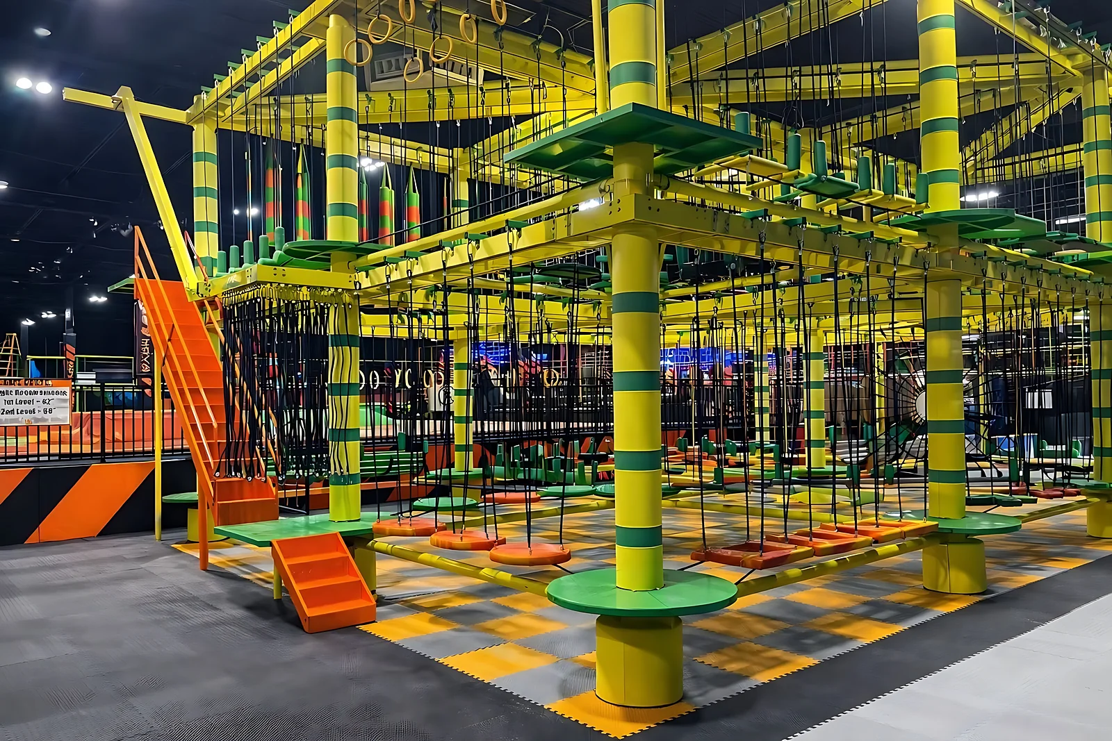 Rope Course at Nova Adventure Park East Hartford