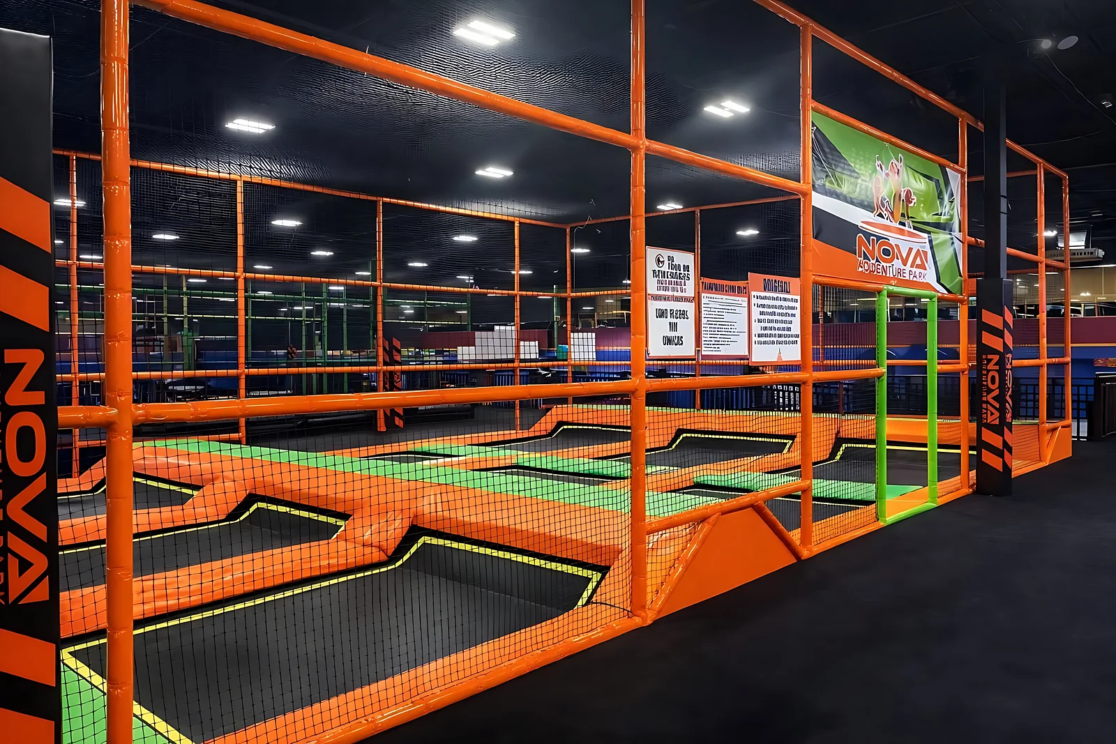Dodgeball Court at Nova Adventure Park East Hartford